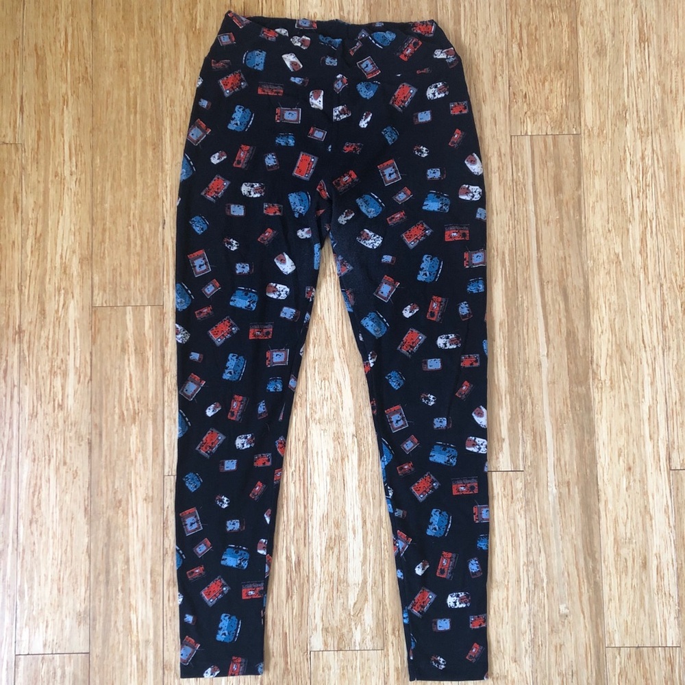 LuLaRoe Vintage 📺TV & 📻Radio Leggings Unicorn